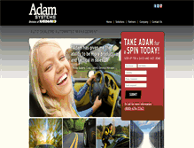 Tablet Screenshot of adamdms.com